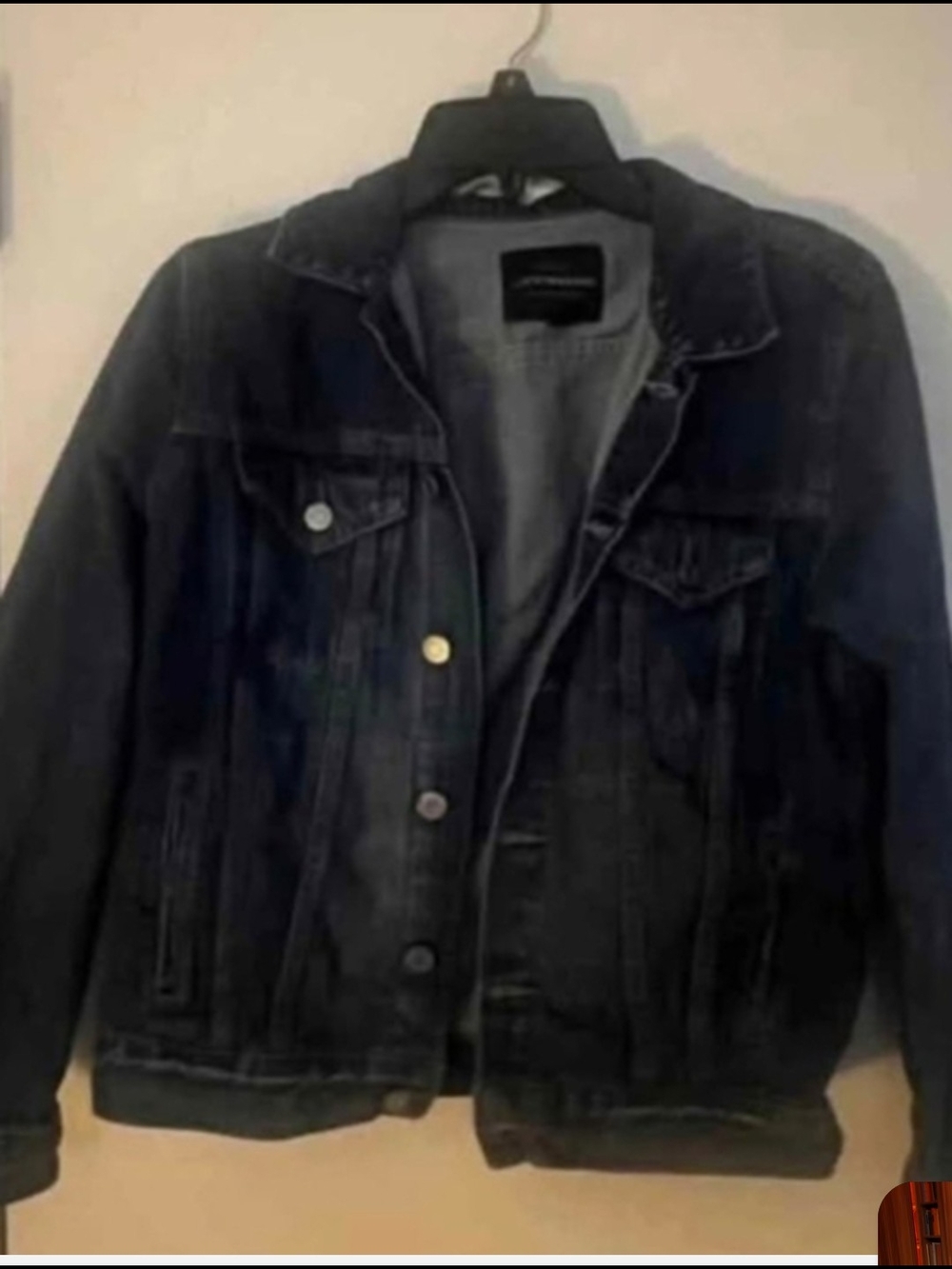 Women's LUCKY BRAND Dark Denim Jean Jacket Size Medium